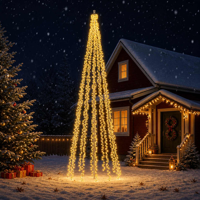 Lumini pentru brad de Crăciun cu 12 LED-uri 2004 LED-uri WALTI