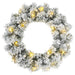 Set mini brad de Crăciun 60 cm 125 LED-uri Alb cald PVC - WALTI WALTI