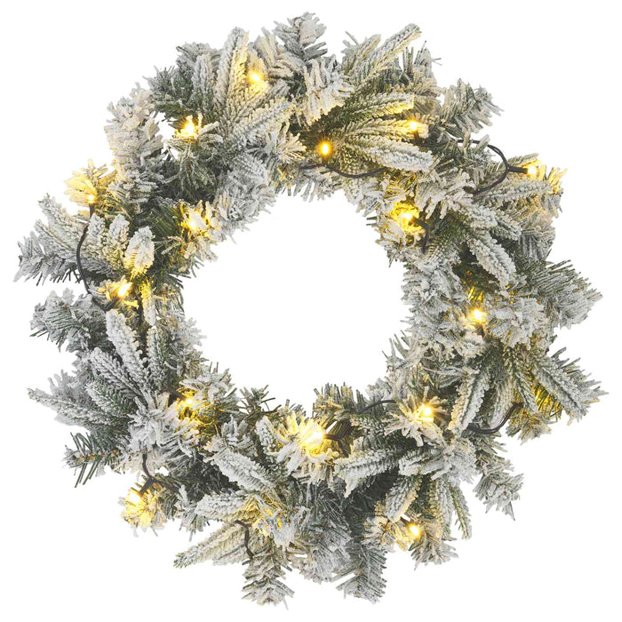 Set mini brad de Crăciun 90 cm 175 LED-uri Alb cald PVC și PE WALTI