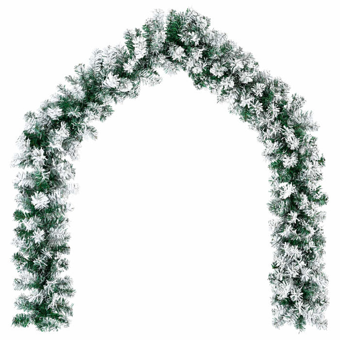 Set mini brad de Crăciun 120 cm PVC Verde și alb WALTI