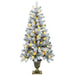 Set mini brad de Crăciun 120 cm 275 LED-uri Alb cald PVC - WALTI WALTI