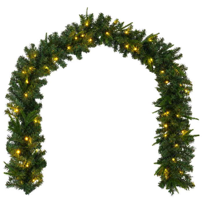 Set mini brad de Crăciun 120 cm 275 LED-uri Alb cald PVC și PE WALTI