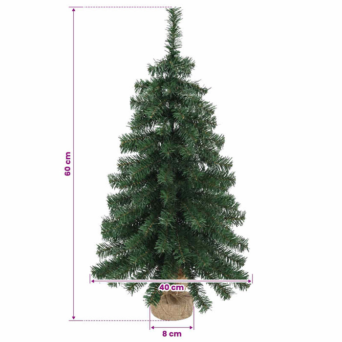 Brad de Crăciun mini 60 cm PVC Verde WALTI