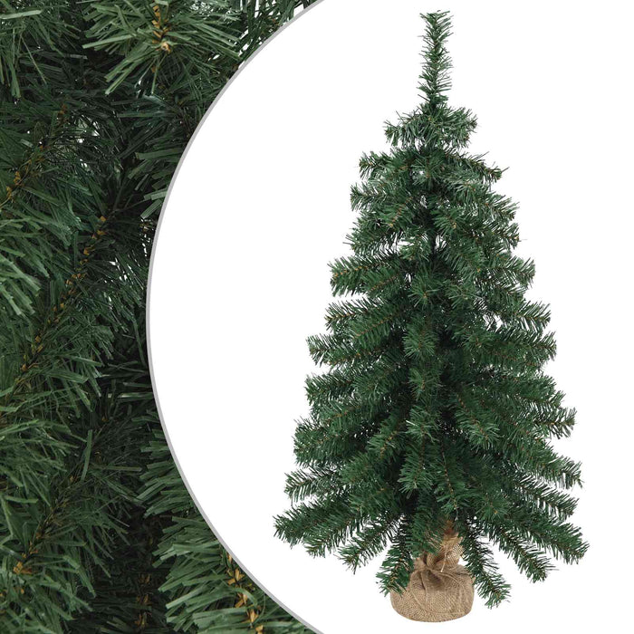 Brad de Crăciun mini 90 cm PVC Verde - WALTI WALTI