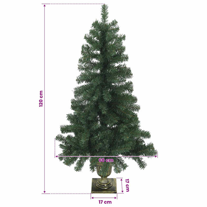 Brad de Crăciun mini 120 cm PVC Verde WALTI