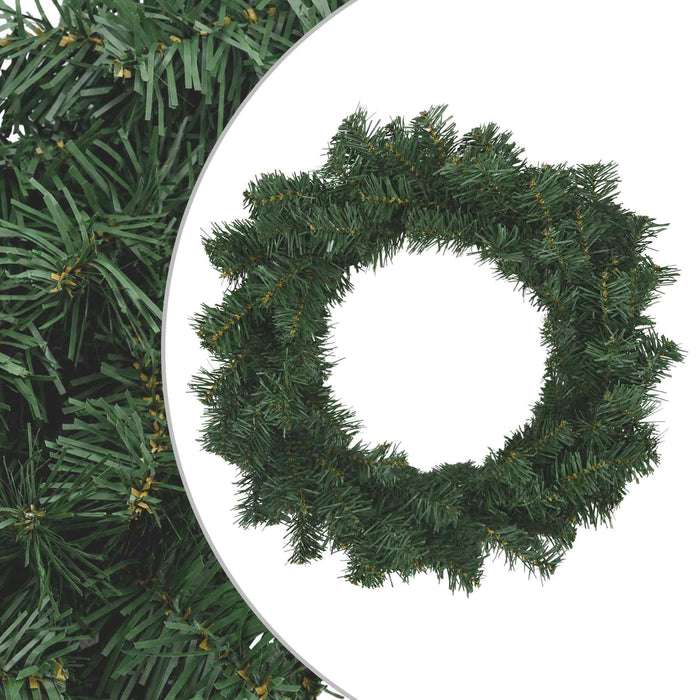 Coronă de Crăciun Verde Ø 30 cm PVC - WALTI WALTI