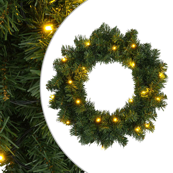 Coronă de Crăciun Verde Ø 30 cm PVC 25 LED-uri - WALTI WALTI