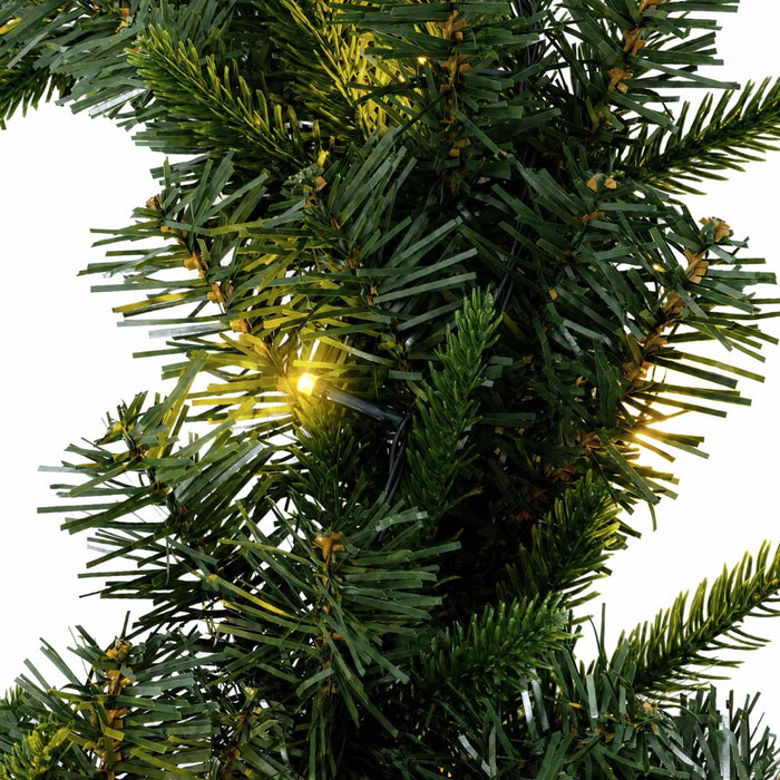 Coronă de Crăciun Verde Ø 30 cm PVC și PE 25 LED-uri - WALTI WALTI