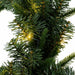 Coronă de Crăciun Verde Ø 30 cm PVC și PE 25 LED-uri - WALTI WALTI