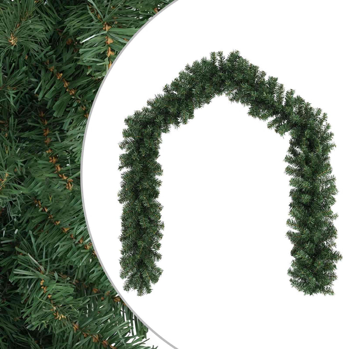 Ghirlandă de Crăciun Verde 270 cm PVC - WALTI WALTI