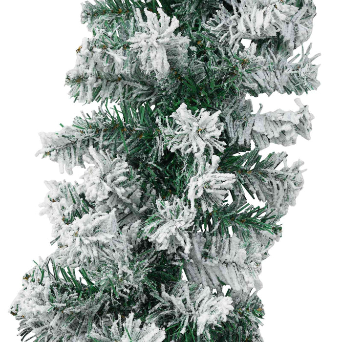 Ghirlandă de Crăciun Verde și alb 270 cm PVC - WALTI WALTI