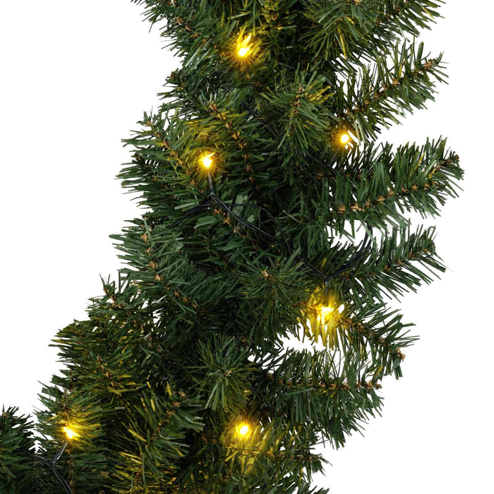 Ghirlandă de Crăciun Verde 270 cm PVC 50 LED-uri - WALTI WALTI