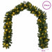 Ghirlandă de Crăciun Verde 270 cm PVC 50 LED-uri - WALTI WALTI