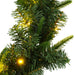 Ghirlandă de Crăciun Verde 270 cm PVC și PE 50 LED-uri - WALTI WALTI