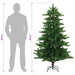 Brad de Crăciun artificial 180 cm PVC și Metal Verde - WALTI WALTI