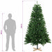 Brad de Crăciun artificial 240 cm PVC și lemn masiv de pin - WALTI WALTI