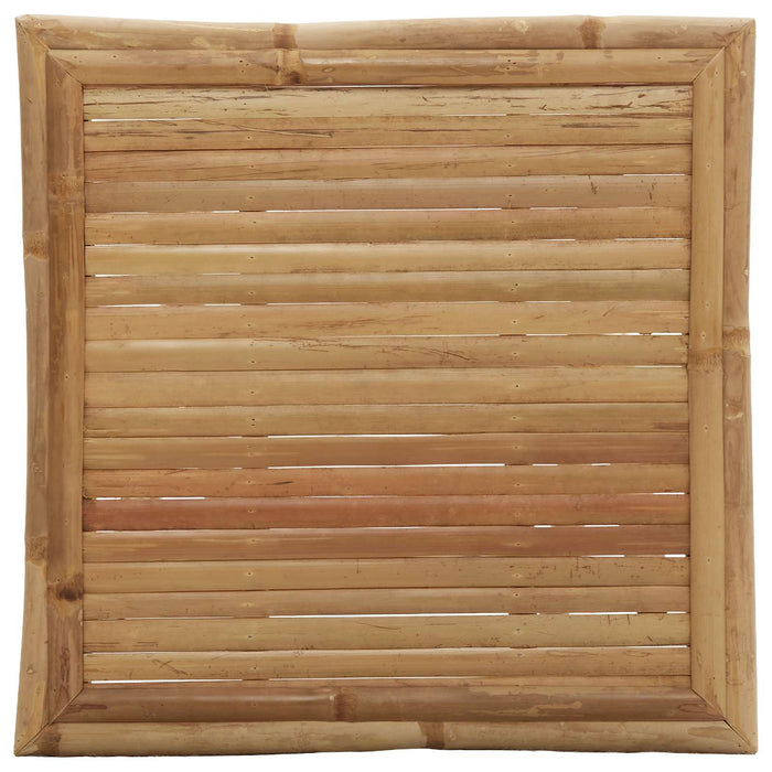 Set de dining pentru grădină pliabil 3 buc. natural Bambus WALTI