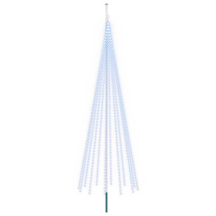 Instalație brad de Crăciun cu țăruș și catarg 500 cm - WALTI WALTI