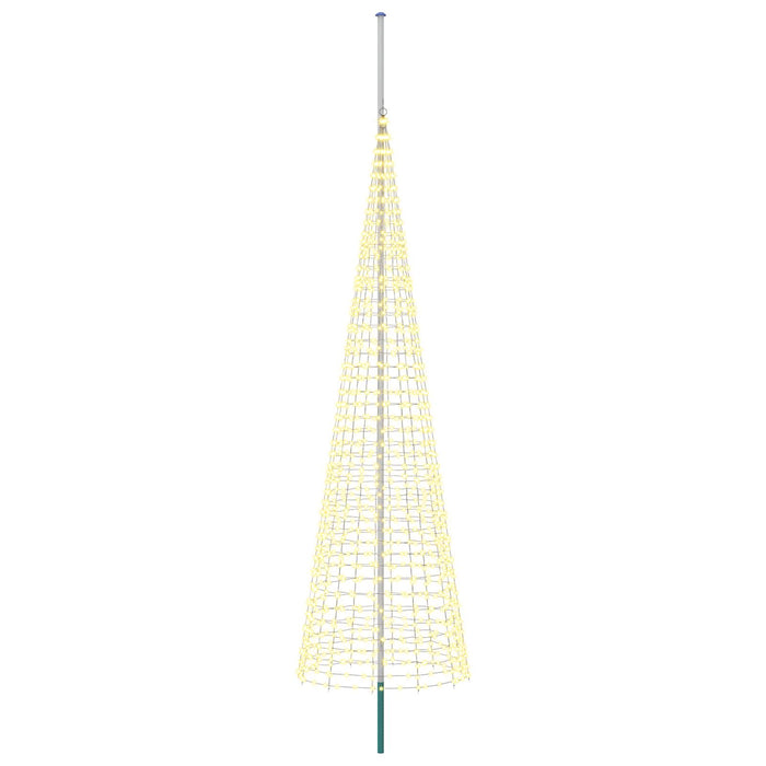 Instalație brad de Crăciun cu țăruș și catarg 500 cm WALTI