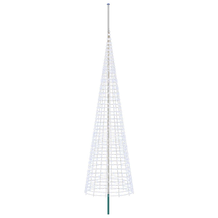 Instalație brad de Crăciun cu țăruș și catarg 500 cm WALTI