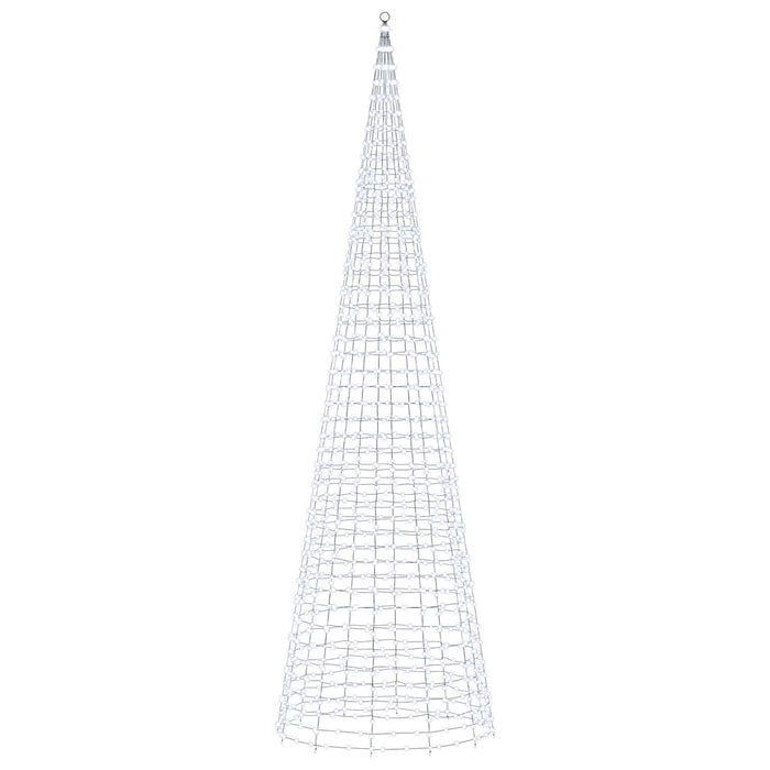 Instalație brad de Crăciun cu țăruș și catarg 500 cm WALTI