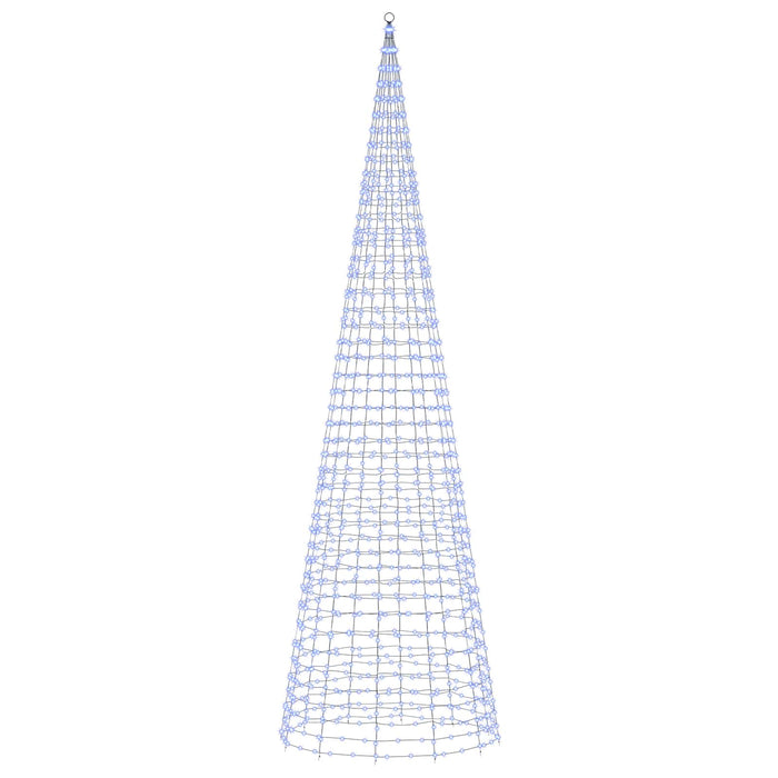 Instalație brad de Crăciun cu țăruș și catarg 500 cm WALTI