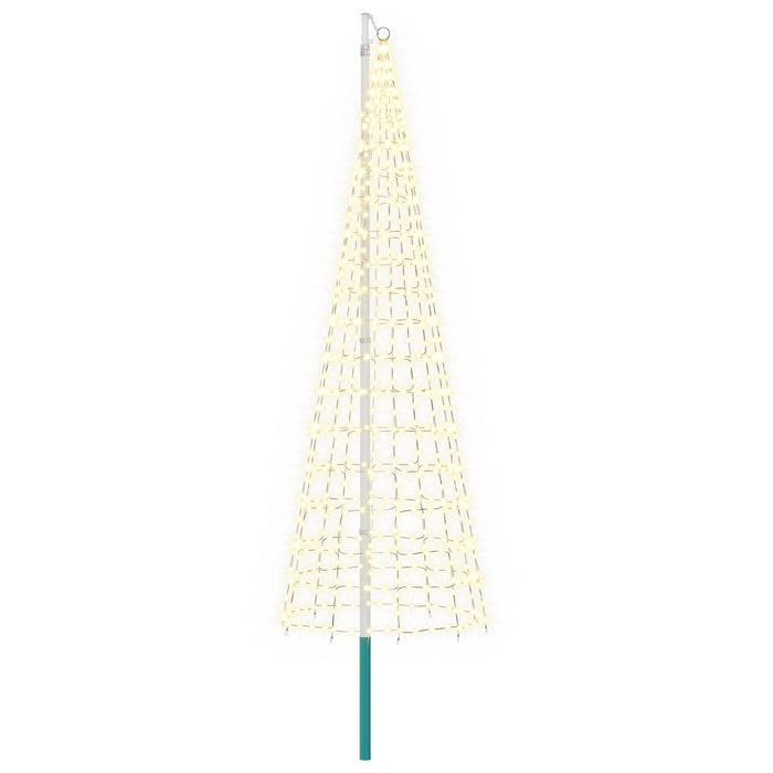 Instalație brad de Crăciun cu țăruș și catarg 300 cm WALTI