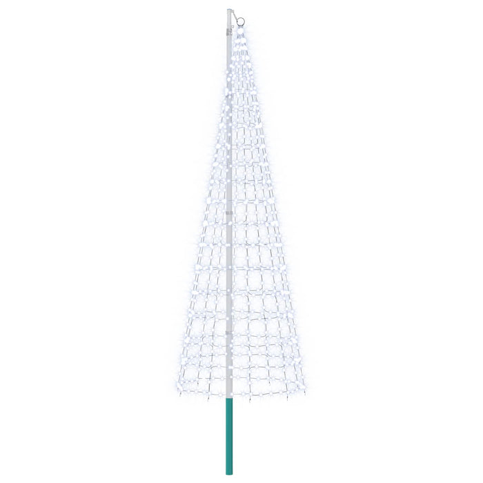 Instalație brad de Crăciun cu țăruș și catarg 300 cm WALTI