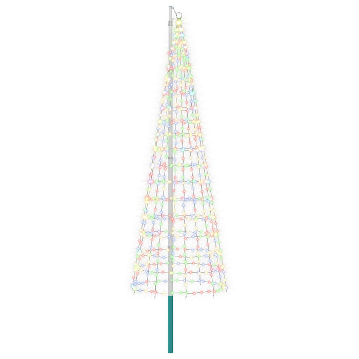 Instalație brad de Crăciun cu țăruș și catarg 300 cm WALTI