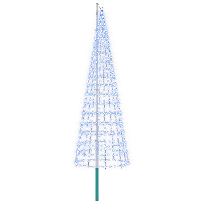 Instalație brad de Crăciun cu țăruș și catarg 300 cm WALTI