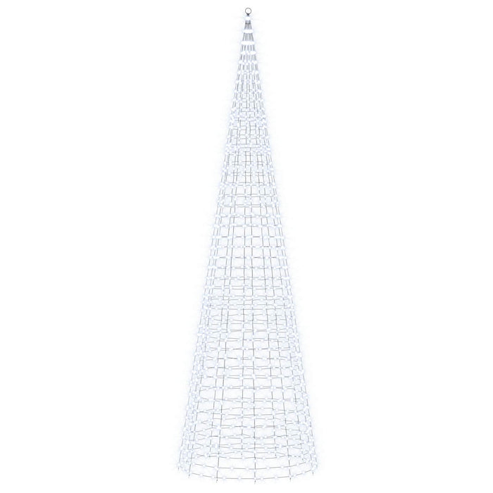 Instalație brad de Crăciun cu țăruș și catarg 500 cm WALTI