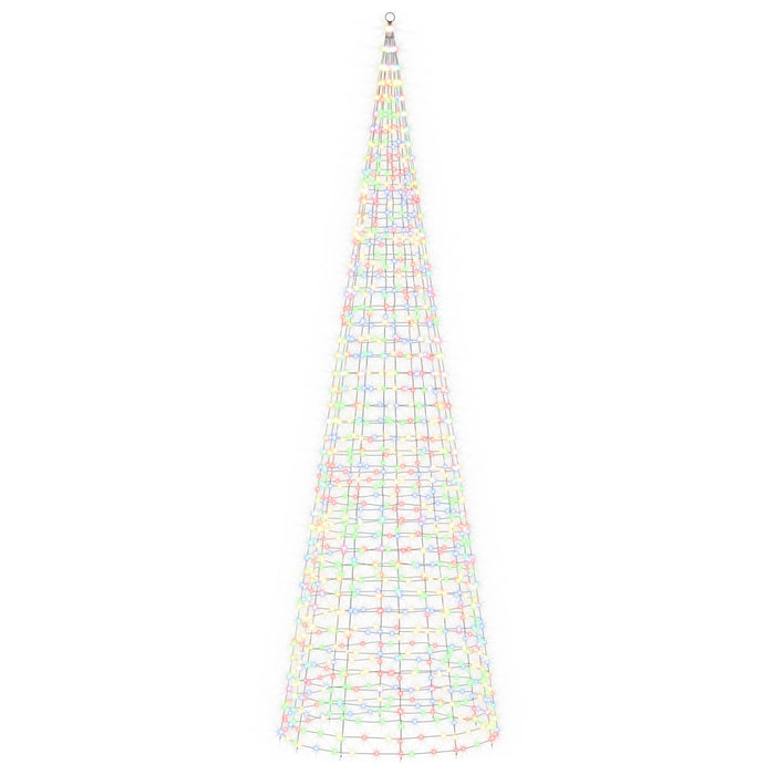 Instalație brad de Crăciun cu țăruș și catarg 500 cm WALTI