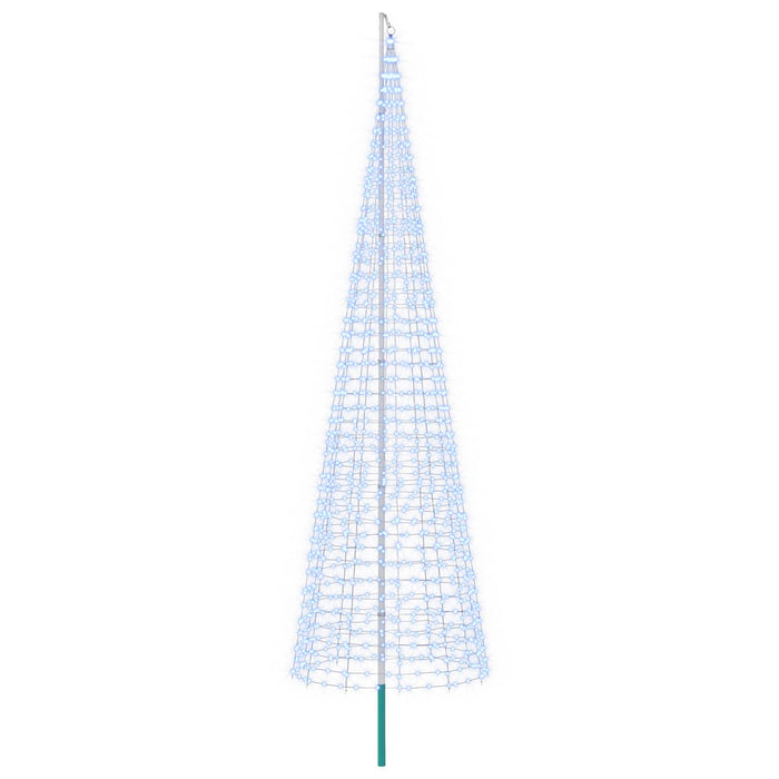 Instalație brad de Crăciun cu țăruș și catarg 500 cm WALTI