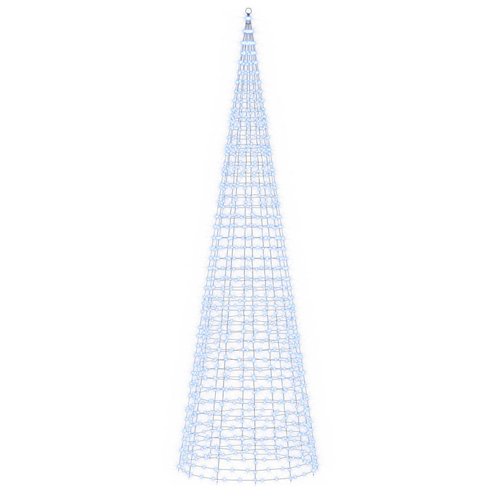 Instalație brad de Crăciun cu țăruș și catarg 500 cm WALTI