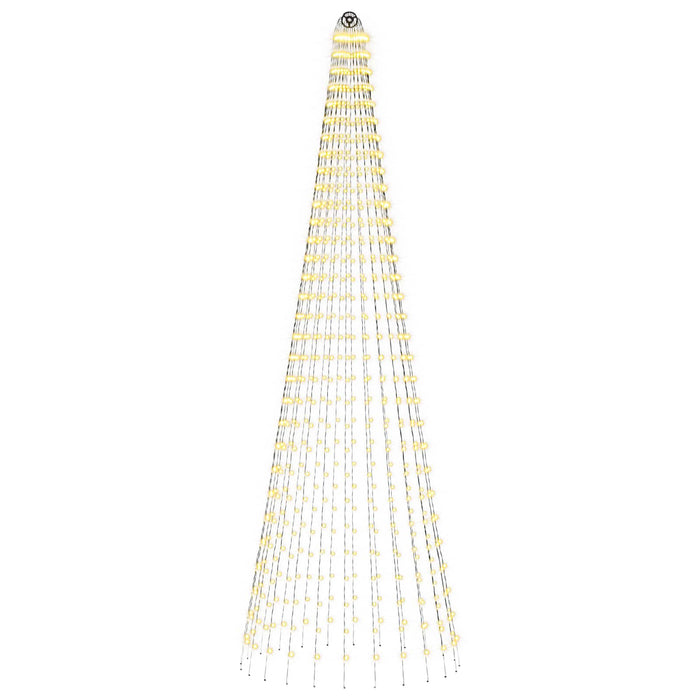 Instalație brad de Crăciun cu țăruș și catarg 300 cm - WALTI WALTI