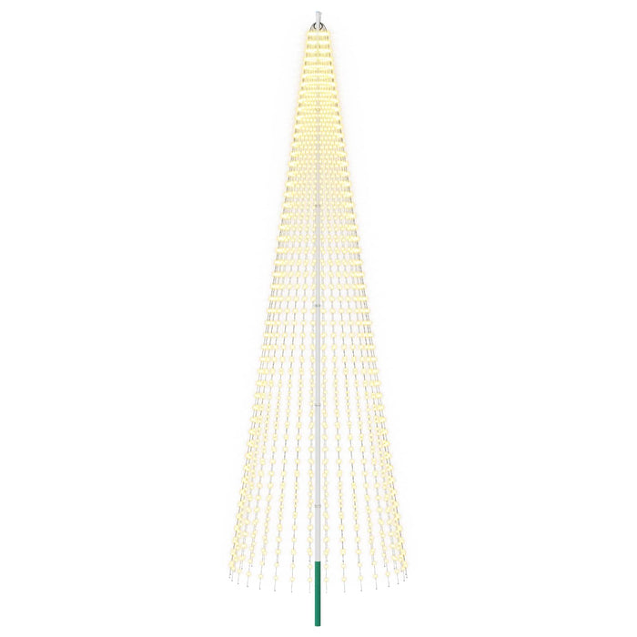 Instalație brad de Crăciun cu țăruș și catarg 500 cm - WALTI WALTI