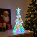 Brad de Crăciun LED prismatic iridescent Multicolour - WALTI WALTI