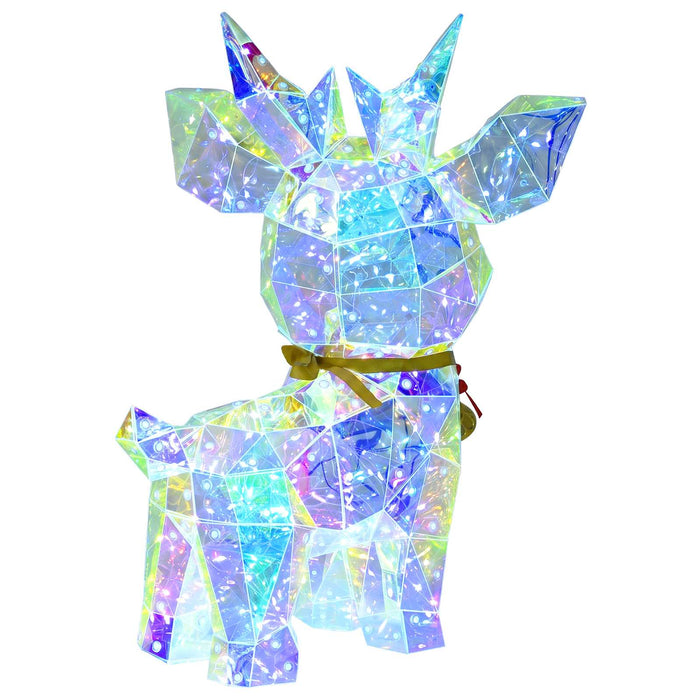 Ren cu LED prismatic și irizant, cu clopoțel Multicolour WALTI