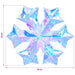 Fulg de nea LED prismatic iridescent Multicolour Ø 26 x 25 cm - WALTI WALTI