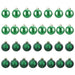 Set de globuri de Crăciun 30 buc. Verde 6 cm Polistiren - WALTI WALTI