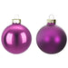 Set de globuri de Crăciun 30 buc. Violet 6 cm Polistiren - WALTI WALTI