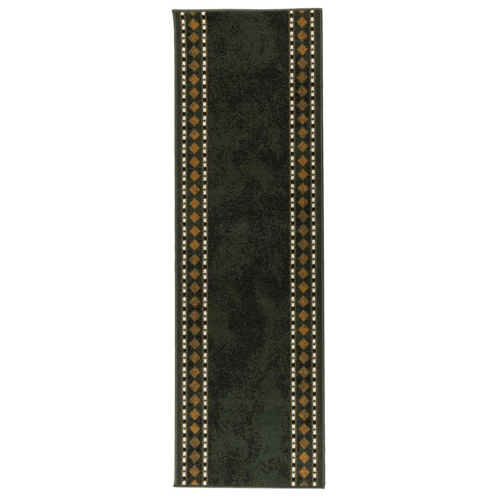 Covor Runner FLORNES Țesut Verde PP 7 mm WALTI