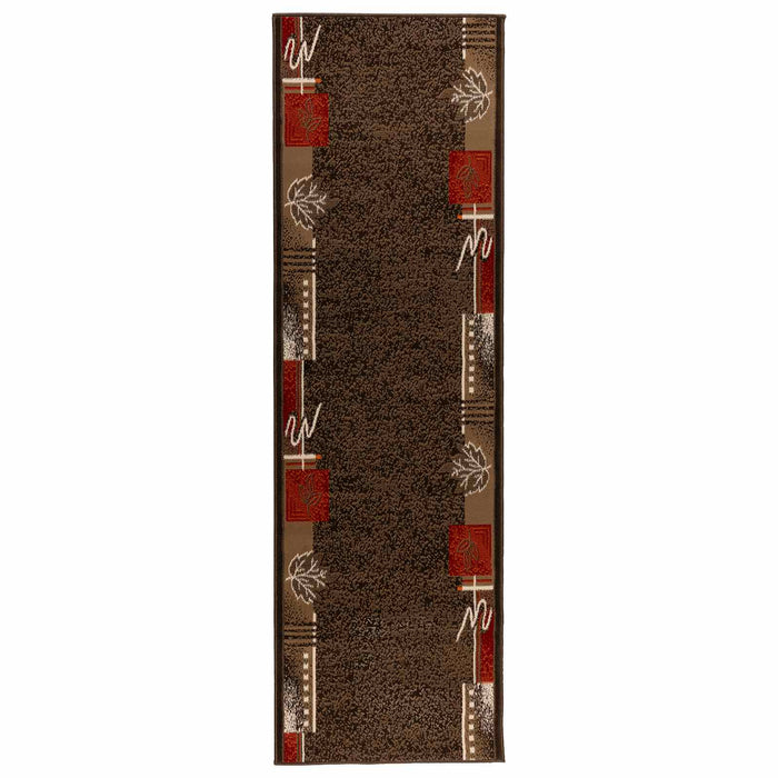 Covor Runner FLORNES Țesut Maro PP 7 mm WALTI