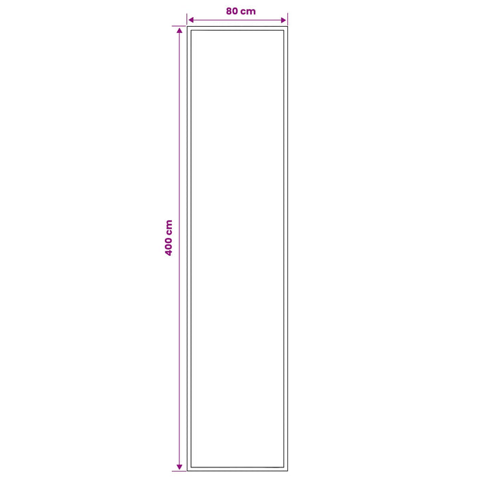 Covor Runner FLORNES Țesut Maro PP 7 mm WALTI