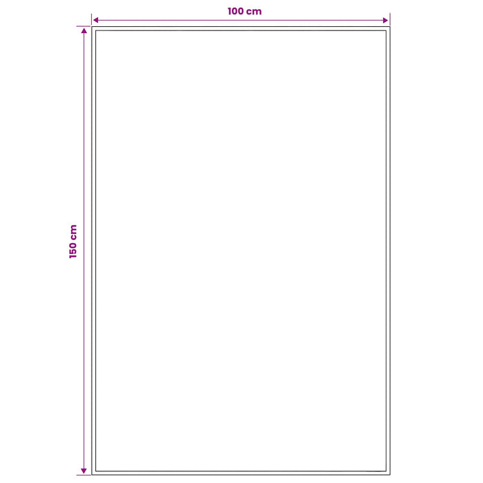 Covor Runner FLORNES Țesut Bej PP 7 mm WALTI