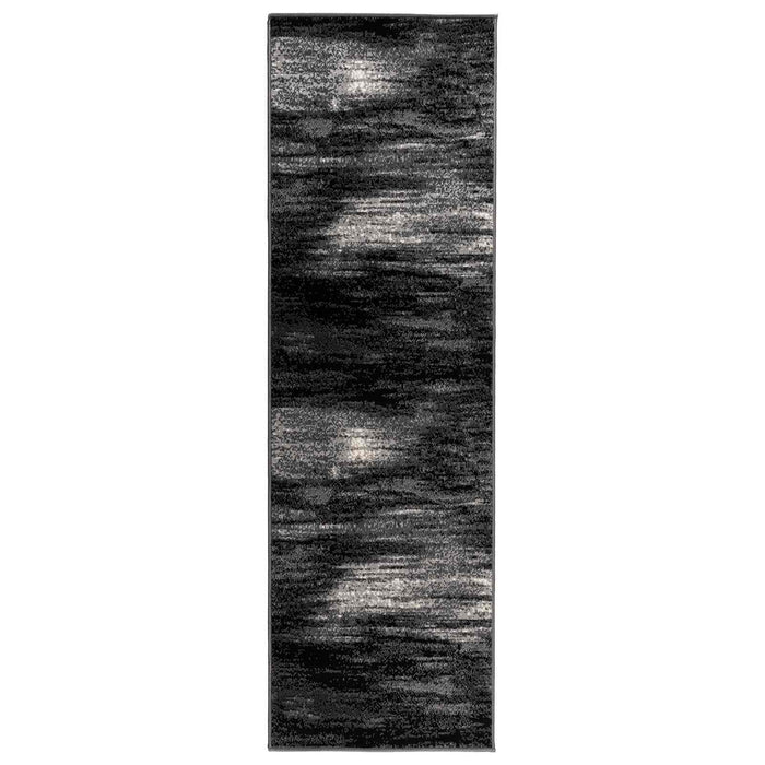 Covor Runner FLORNES Țesut Negru PP 7 mm WALTI
