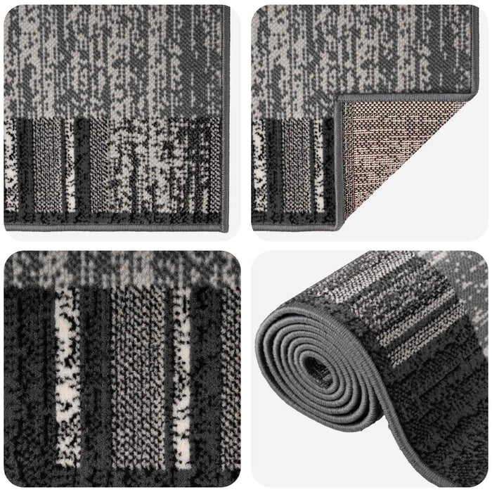 Covor Runner FLORNES Țesut Gri PP 7 mm WALTI