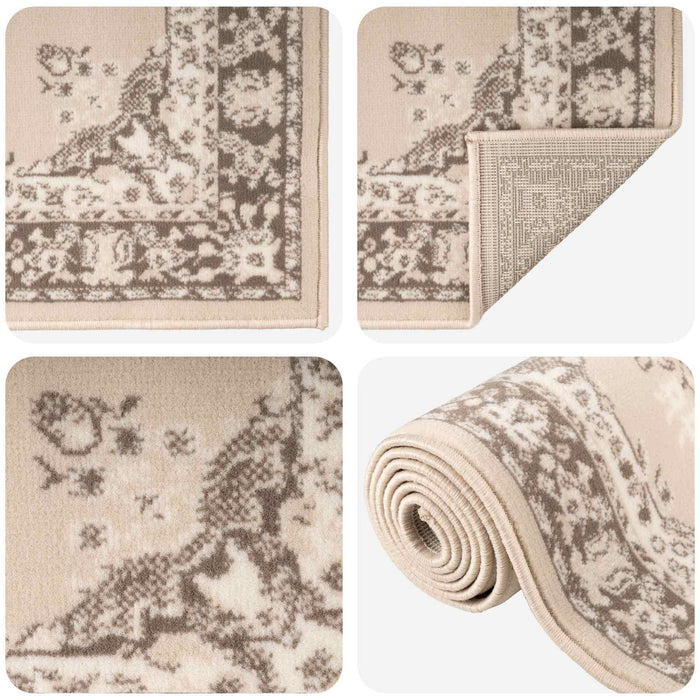 Covor Runner FLORNES Țesut Ecru PP 7 mm WALTI