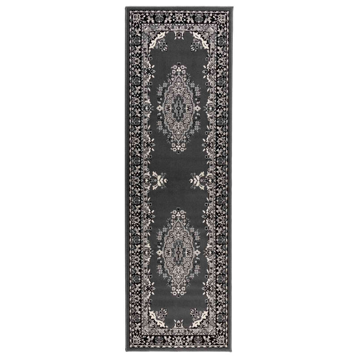 Covor Runner FLORNES Țesut Gri PP 7 mm WALTI