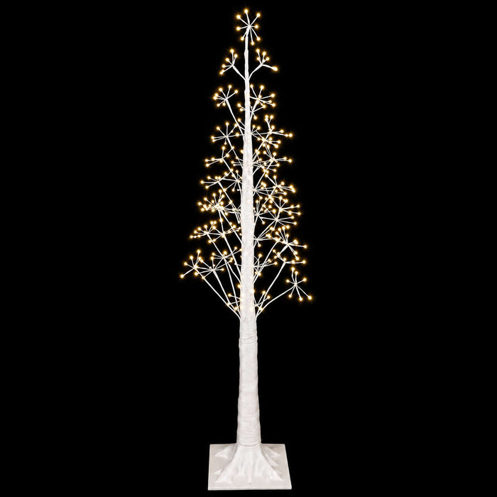 Brad de Crăciun tip stea Alb 17 x 17 x 150 cm Plastic - WALTI WALTI